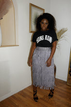 Load image into Gallery viewer, Sahara Midi Fringe Skirt