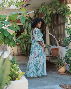 Botanica Maxi Dress (Plus-Size Only)