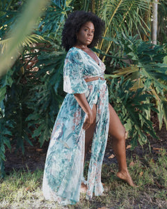 Botanica Maxi Dress (Plus-Size Only)